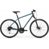 MERIDA CROSSWAY 100 TEAL-BLUE(SILVER-BLUE/LIME) 2021