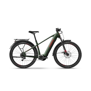 Haibike TREKKING 5 HIGH i720Wh  olive/red